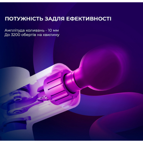 Масажер для ніг   YUNMAI Massage Gun Prime 2 - фото №3